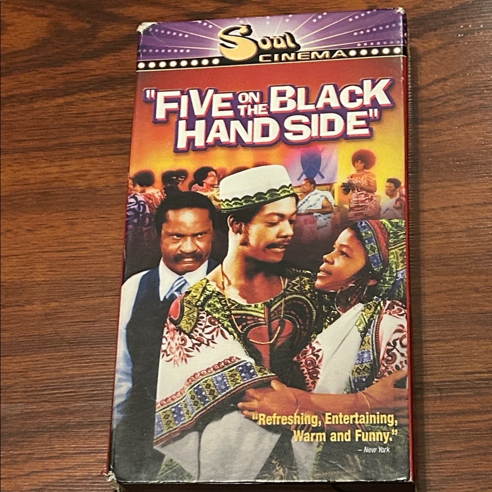 VTG Classic Five On The Black Hand Side - Soul Cinema RARE VHS HTF COLLECTIBLE